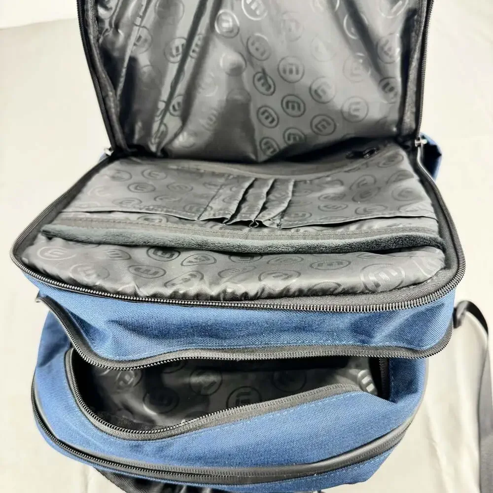 TravisMathew Duration Backpack in Navy with FanDuel Racing Logo